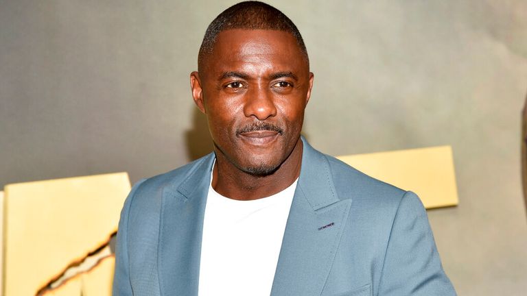 Idris Elba attends the world premiere of "Beast" at the Museum of Modern Art on Monday 8 August 2022 in New York.  (Photo by Evan Agostini / Invision / AP)