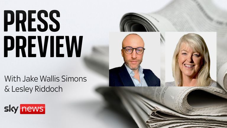 Jake Wallis Simons, editor of The Jewish Chronicle, and Lesley Riddoch, Journalist and Broadcaster