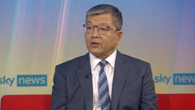 Taiwan&#39;s former deputy foreign minister says his country will have to seek support from the UK