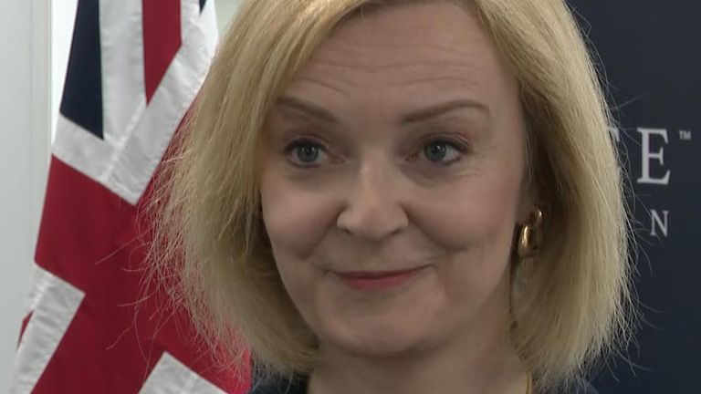Liz Truss responds to criticism of her plans to lower taxes