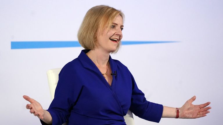 Liz Truss during a hustings event at the Holiday Inn, in Norwich North, Norfolk, as part of her campaign to be leader of the Conservative Party and the next prime minister. Picture date: Thursday August 25, 2022.