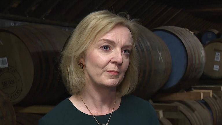 Liz Truss is not in favour of windfall taxes