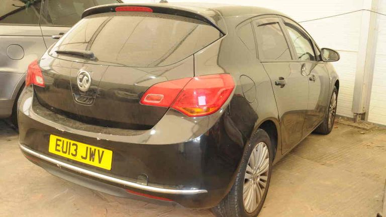 Madison Wright&#39;s car was found in Brackendale Avenue, Basildon, Essex, on 26 July. Pic: Essex Police