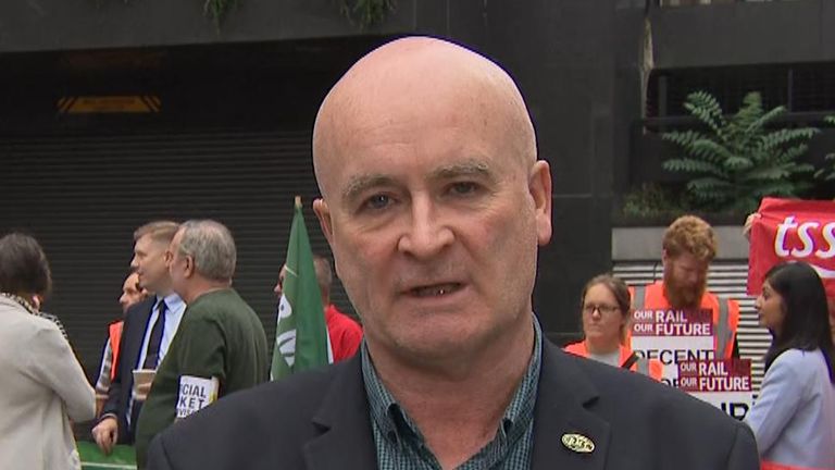 Mick Lynch says his union's members know what they are doing