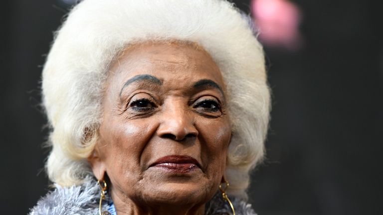 Nichelle Nichols. Pic: Jens Krick/Geisler-Fotopress/picture-alliance/dpa/AP


