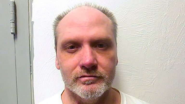 FILE - This Feb. 5, 2021, photo provided by the Oklahoma Department of Corrections shows James Coddington. Oklahoma executed Coddington on Thursday, Aug. 25, 2022, for a 1997 killing, despite a recommendation from the state&#39;s Pardon and Parole Board that his life be spared. He received a lethal injection at the Oklahoma State Penitentiary in McAlester and was pronounced dead at 10:16 a.m. (Oklahoma Department of Corrections via AP, File)