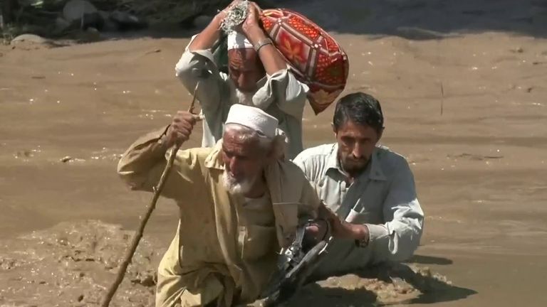 More than a thousand people have died in flash flooding in Pakistan
