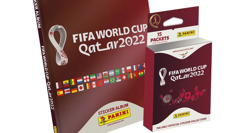 Panini FIFA World Cup Qatar 2022 sticker album. Pic: Panini 