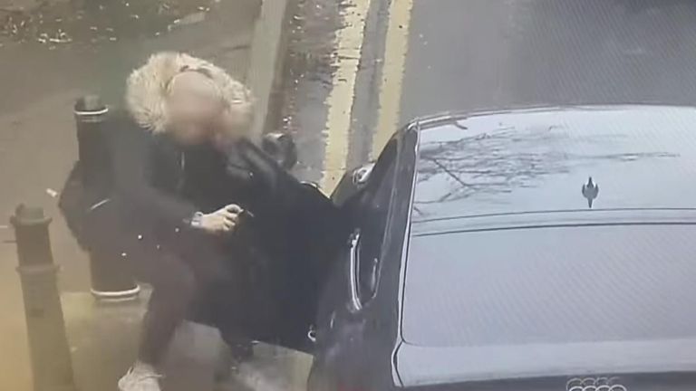 Officer is hit by car door as drug dealer drives away
