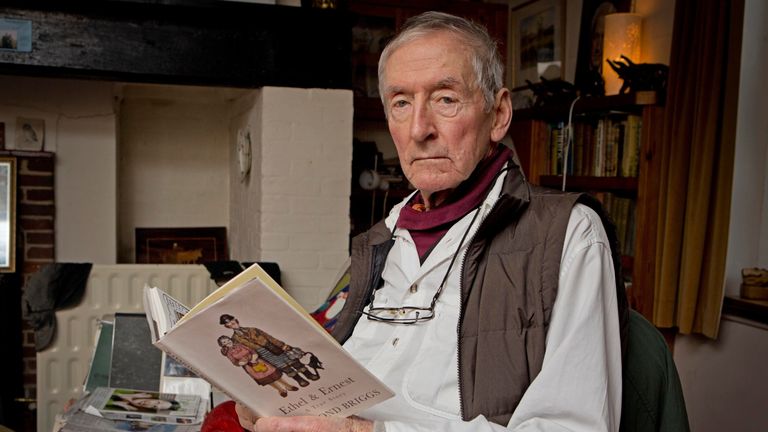Raymond Briggs At His Sussex House.