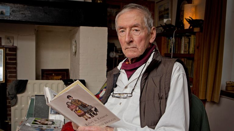 Raymond Briggs à son domicile de Sussex.