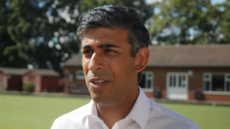 Rishi Sunak believes his plan would deliver for the people