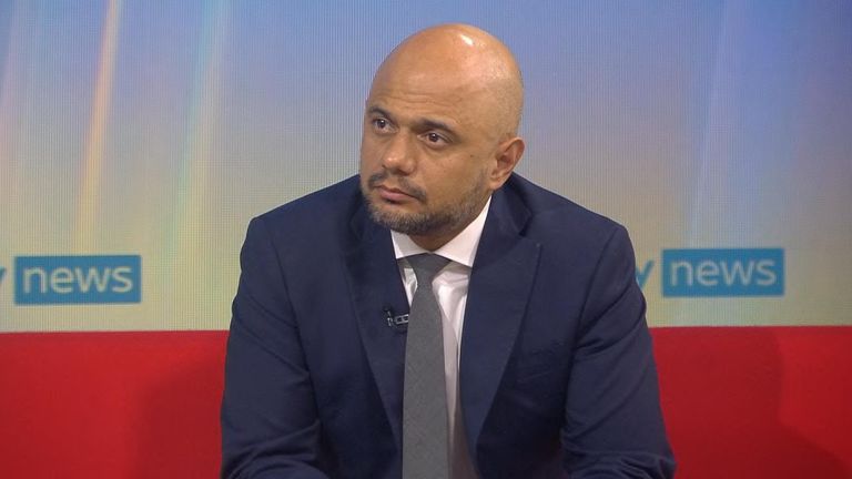 Sajid Javid dismisses the idea that people are being recruited based on race as &#39;nonsense&#39;