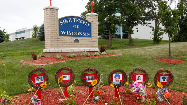 The Oak Creek Massacre killed seven worshipers.  Pic: Sikh Coalition