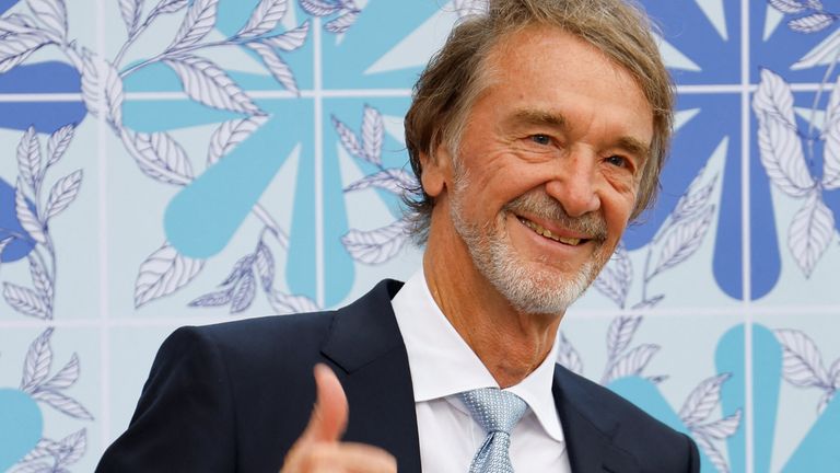 Il presidente di Ineos Sir Jim Ratcliffe