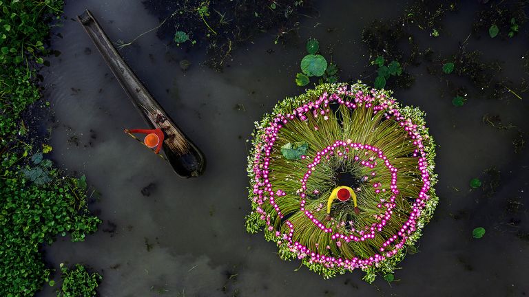 写真の場所: Barakpur、西ベンガル、インド Pic RMETS