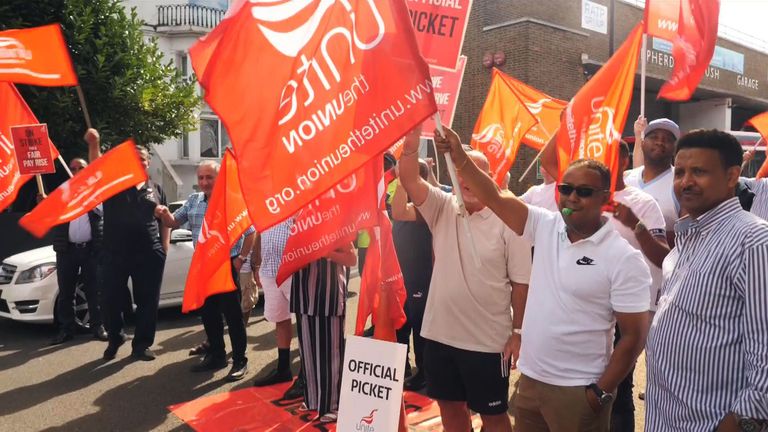 Multiple unions are in talks about wider strike action