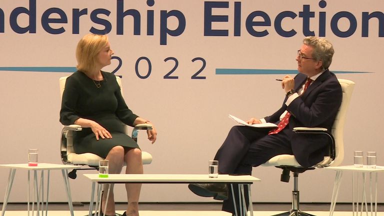 Leaked audio has emerged of Liz Truss saying British workers needed &#39;more graft&#39; for the UK to become a prosperous country.