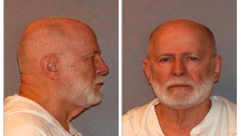 Former mob boss and fugitive James "Whitey" Bulger, who was arrested in Santa Monica, California on June 22, 2011 