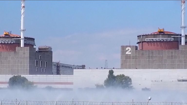 Zaporizhzhia, Avrupa'nın en büyük nükleer santrali