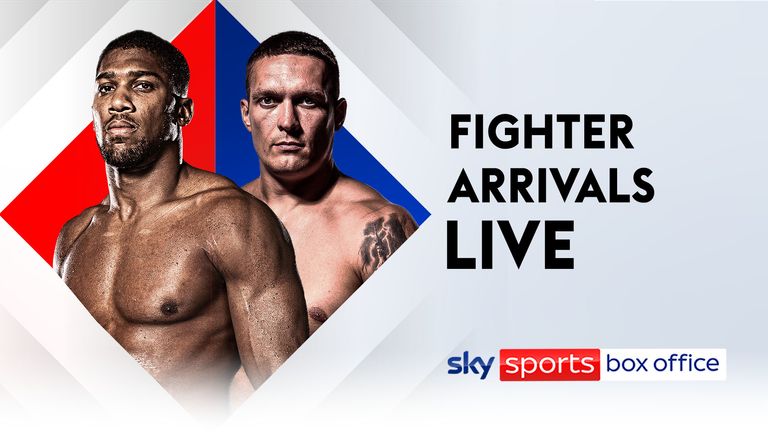 Oleksandr Usyk vs Anthony Joshua II is live and exclusive on Sky Sports Box Office