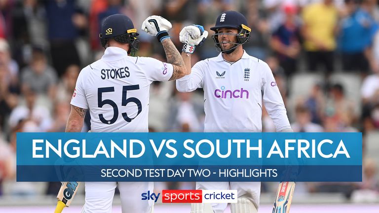 England vs South Africa Day two highlights Video | Watch TV Show | Sky Sports