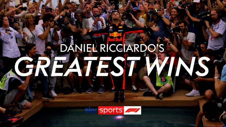 Daniel Ricciardo’s greatest F1 race wins