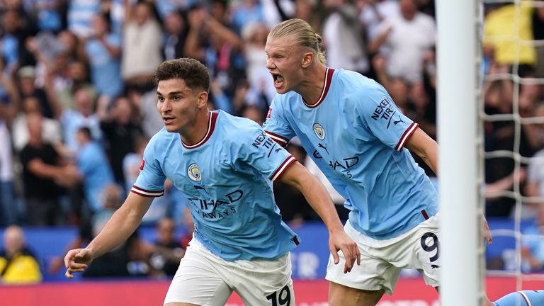 Pep Guardiola hails impact of Erling Haaland and Julian Alvarez at Manchester City | Video | Watch TV Show | Sky Sports