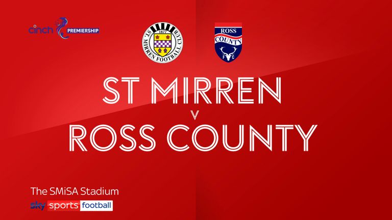 St Mirren 1-0 Ross County | Scottish Premiership highlights