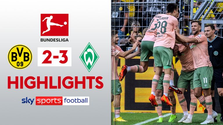 The greatest comeback Bundesliga history?! | Borussia 2-3 Werder Bremen Video | Watch TV Show | Sky