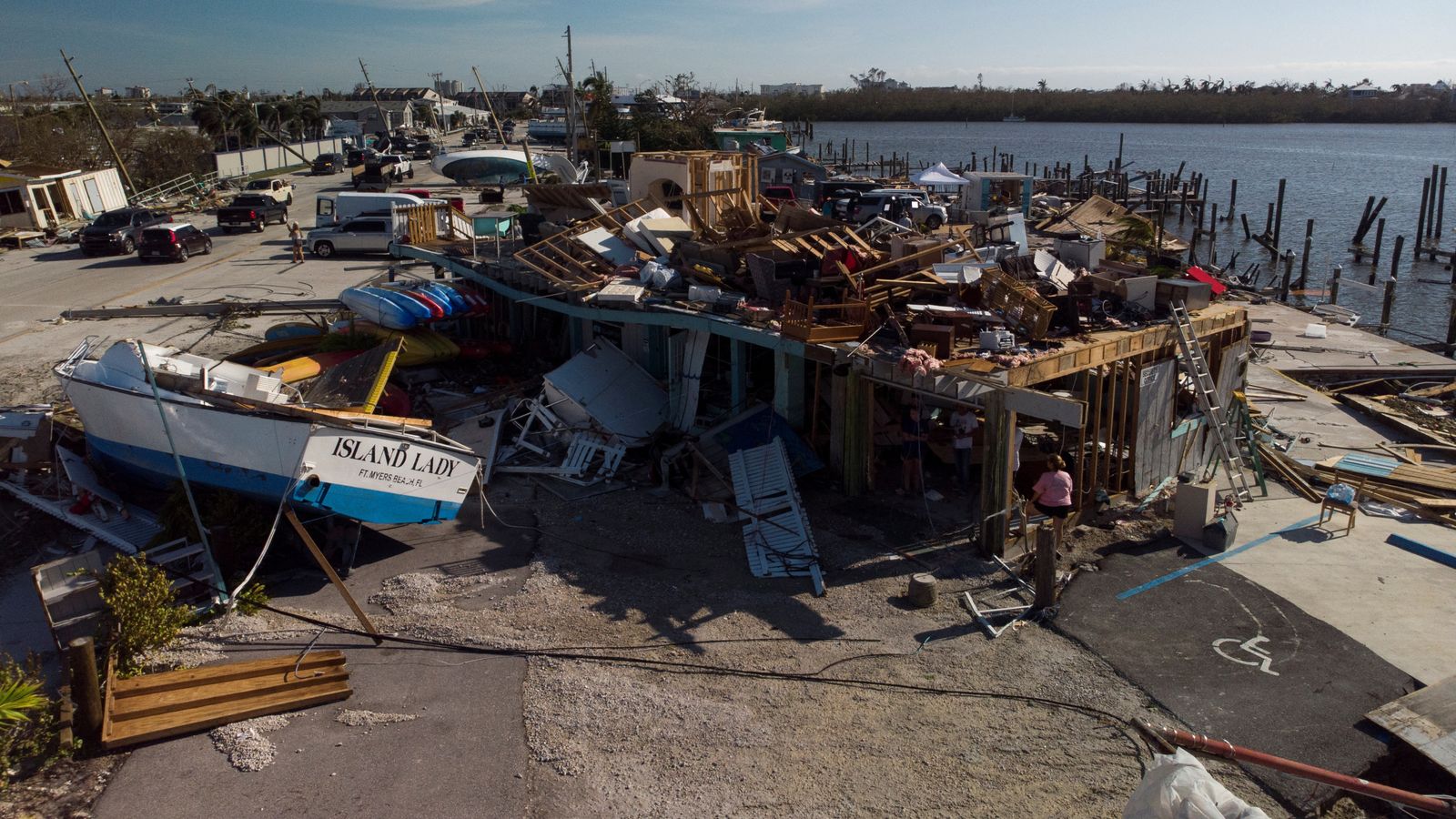 Hurricane Ian: An entire seafront levelled - no one expected this storm to be so vicious and so damaging