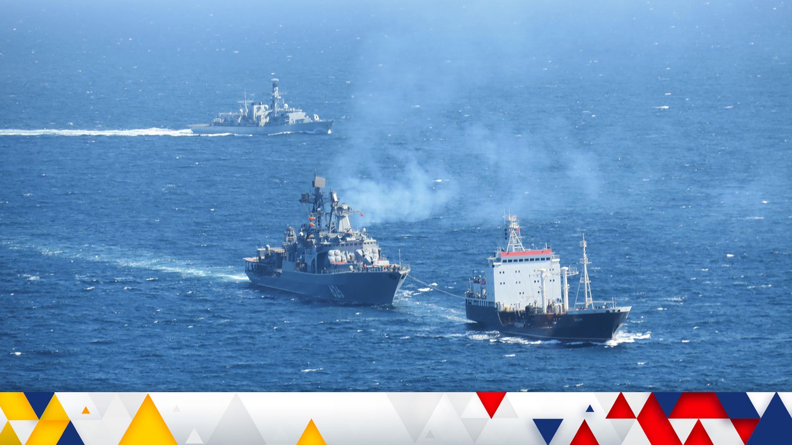 Ukraine war: Royal Navy shadows Russian warships as they pass near UK