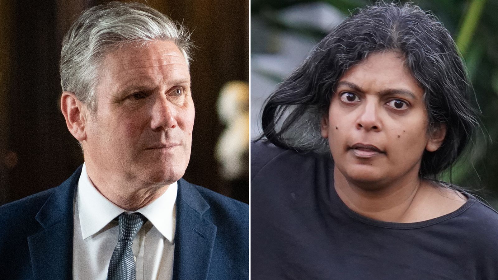 Keir Starmer criticises Labour MP Rupa Huq over 'racist' comments about chancellor 