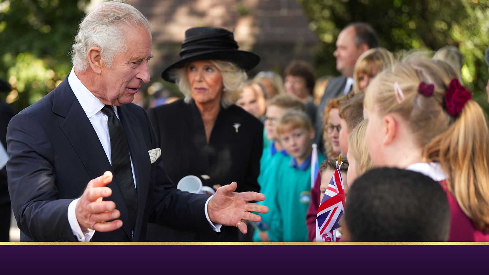 Король Чарльз поблагодарил нацию накануне похорон королевы |  новости Великобритании