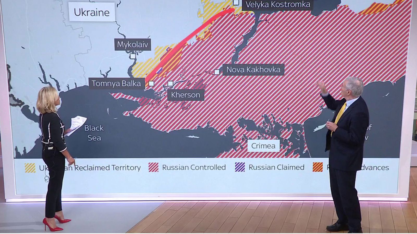 Ukraine War: Ukrainians 'trying to stretch the Russians' | World News