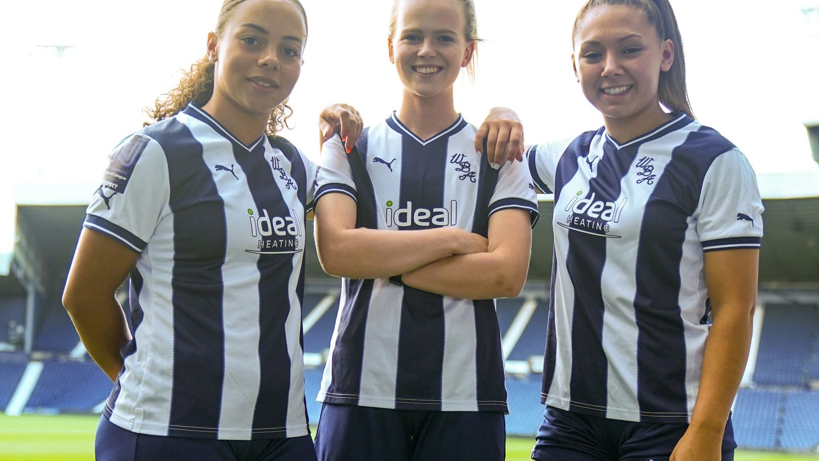 West Brom women's team switch from white shorts to navy to 'focus on performance without added anxiety' of periods
