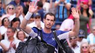 Sept 2, 2022; Flushing, NY, USA; Andy Murray of Great Britain after losing to Matteo Berrettini of Italy on day five of the 2022 U.S. Open tennis tournament at USTA Billie Jean King National Tennis Center. Mandatory Credit: Robert Deutsch-USA TODAY Sports
