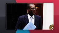 Chancellor of the Exchequer Kwasi Kwarteng leaves 11 Downing Street  