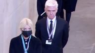 Holly Willoughby has denied that she and Phillip Schofield &#39;jumped the queue&#39; to see the Queen&#39;s coffin