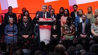Party leader Sir Keir Starmer making his keynote address during the Labour Party Conference at the ACC Liverpool. Picture date: Tuesday September 27, 2022.