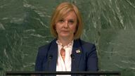 Liz Truss pledges support for Ukraine at UN