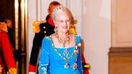 Queen Margrethe II celebrating the 50th anniversary of her accession to the throne this month Pic: AP 