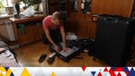 Mitya is packing his suitcase and leaving Russia 