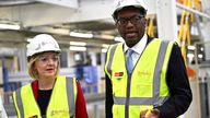 Liz Truss agreed to a government statement after a meeting with Chancellor Kwasi Kwarteng. Pic: AP