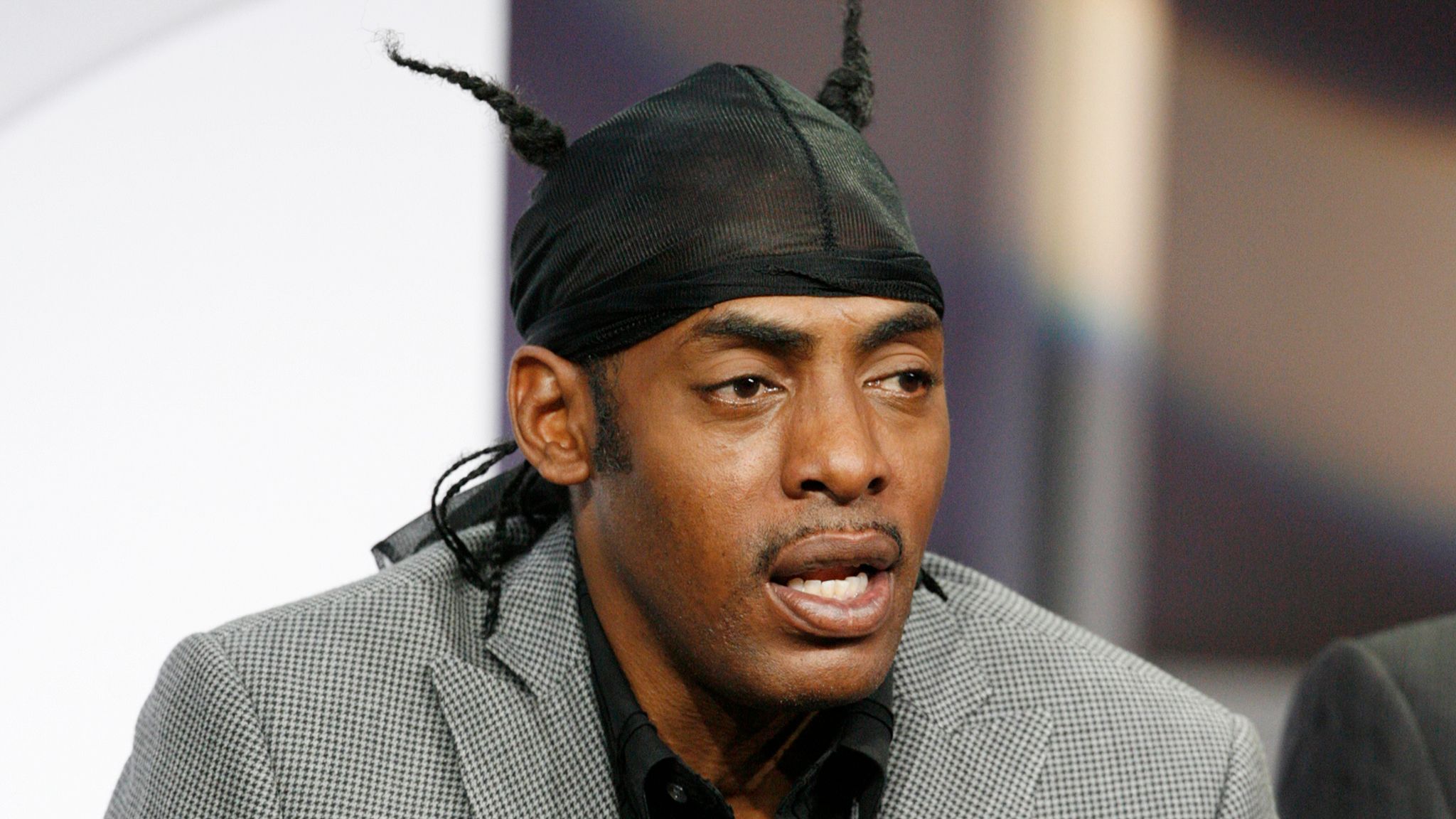 American rapper Coolio, best known for single 'Gangsta's Paradise