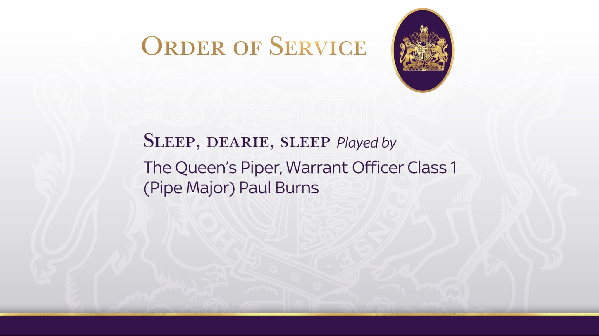 Full order of service for queen s committal at windsor castle uk news
