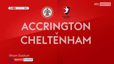 Accrington 1-0 Cheltenham
