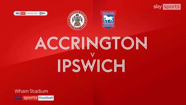 Accrington 0-2 Ipswich