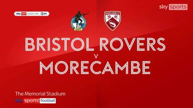 Bristol Rovers 2-2 Morecambe
