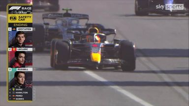 Verstappen wins as race ends behind Safety Car